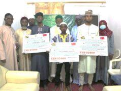 KING MOHAMMED FOUNDATION OF AFRICAN OULEMA PRESENTS $6000 (DOLLARS) CASH PRIZE TO THREE GHANAIANS.