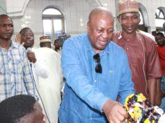 John Dramani Mahama Ramadan support to the needy, PWD and the aged in 3 zongo communities in G/R