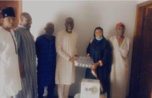 NATIONAL DEMOCRATIC CONGRESS, ZONGO CAUCUS DONATES FOOD ITEMS TO MARHABA FM THE 2022 RAMADAN FASTING