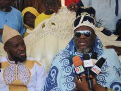Sariki Alhaji Madingo inuagurated as the president of Supreme Council Ga-East Zongo and Tribal chiefs