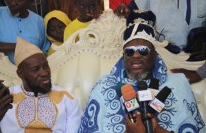 Sariki Alhaji Madingo inuagurated as the president of Supreme Council Ga-East Zongo and Tribal chiefs