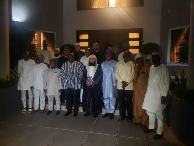 MUFTI MENK CALLED ON FORMER PREZ. JOHN DRAMANI MAHAMA