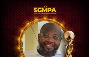 DR RANDY ABBEY CROWNED MEDIA PERSONALITY OF THE YAER @ SINTEX GMPA