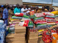 Afro Arab, Marhaba Fm and Co supports flood victims in Mepe