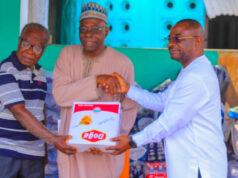 MARHABA FM ON BEHALF OF THE MUSLIM COMMUNITIES DONATES FOR THE SECOND TIME TO THE AKOSOMBO SPILLAGE VICTIMS IN SOUTH TONGU