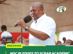NDC PLEDGES TO SCRAP ACADEMIC FEES FOR FIRST YEAR UNIVERSITY STUDENTS