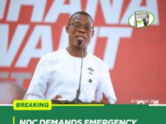 NDC DEMANDS EMERGENCY MEETING WITH EC OVER VOTERS’ EXHIBITION EXERCISE