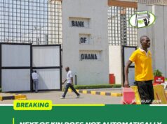 NEXT OF KIN DOES NOT AUTOMATICALLY INHERIT BANK ACCOUNTS – BOG