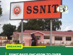 SSNIT PAYS GHȻ450M TO OVER 251K PENSIONERS FOR SEPTEMBER 2024