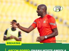 AFCON 2025Q: GHANA HOSTS ANGOLA IN OPENER AT BABA YARA STADIUM ON THURSDAY