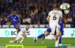 JORDAN AYEW’S STRIKE AGAINST TRANMERE NAMED LEICESTER CITY AUGUST GOAL OF THE MONTH