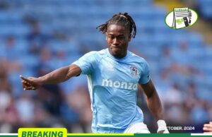 BRANDON THOMAS-ASANTE SCORES FIRST CHAMPIONSHIP GOAL FOR COVENTRY CITY