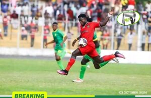 2024/25 GPL: ASANTE KOTOKO BEAT NSOATREMAN TO GO SECOND