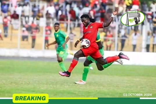 2024/25 GPL: ASANTE KOTOKO BEAT NSOATREMAN TO GO SECOND
