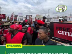 HUNDREDS TURN UP FOR DAY ONE OF ‘CITIZENS AGAINST GALAMSEY’ DEMO