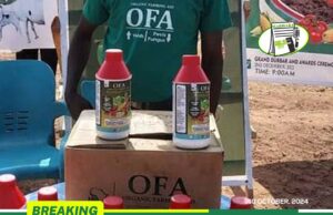 Ghana-made liquid organic fertiliser OFA’s big social & environmental benefits recognised in Commonwealth book launch