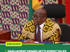 Parliament denies settlement talks between Bagbin and Akufo-Addo over vacant seats