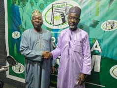 NASIRU AWAL, HEAD OF DW HAUSA SESSION, VISITS MARHABA MEDIA LIMITED