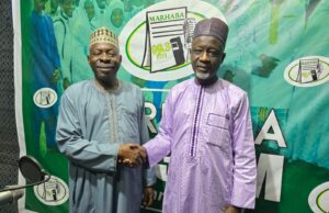 NASIRU AWAL, HEAD OF DW HAUSA SESSION, VISITS MARHABA MEDIA LIMITED