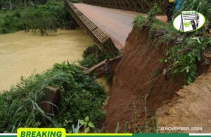 Residents Stranded After Amooku-Mumuni Bridge Collapses