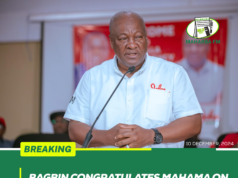 Bagbin Congratulates Mahama on Election Victory