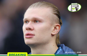 Erling Haaland Commits to Manchester City Until 2034