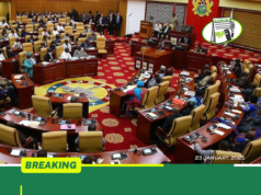 NPP MPs Protest in Parliament Over Post-Election Violence